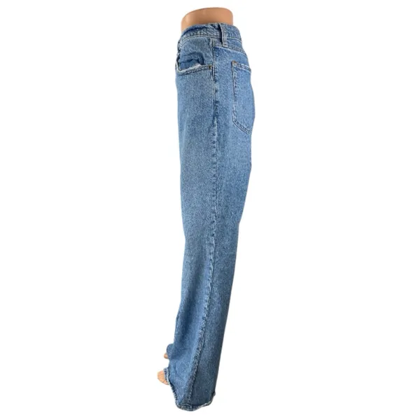 Abercrombie & Fitch The Vintage Flare Blue High Rise Bootcut Denim Jeans Size 32 - Image 2