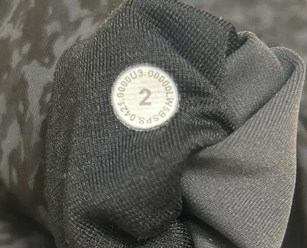 Lululemon Wunder Train High Rise Tight With Pockets 28” In Charcoal Multi - Image 5