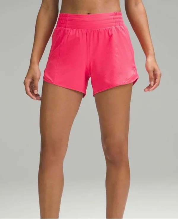 lululemon athletica Hotty Hot High-Rise Lined Short 4” Lipgloss -Size 4 - Image 5