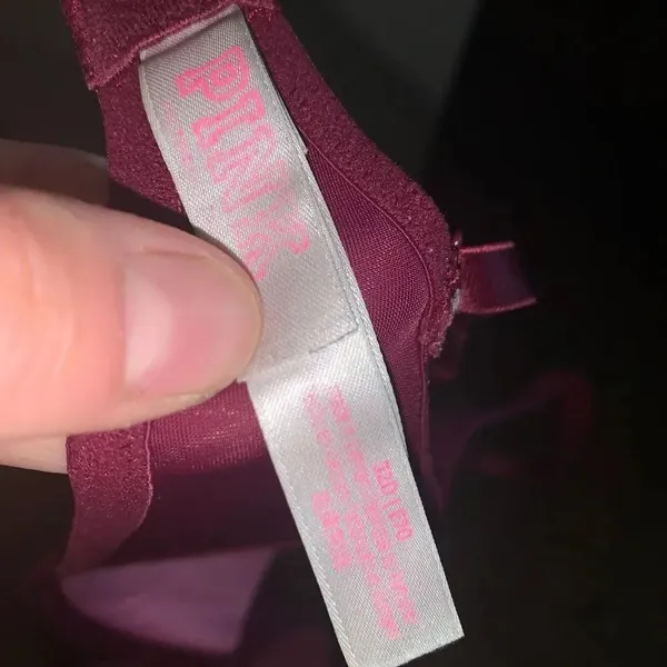 Victoria’s Secret maroon wear everywhere push-up 32D bra - Image 3