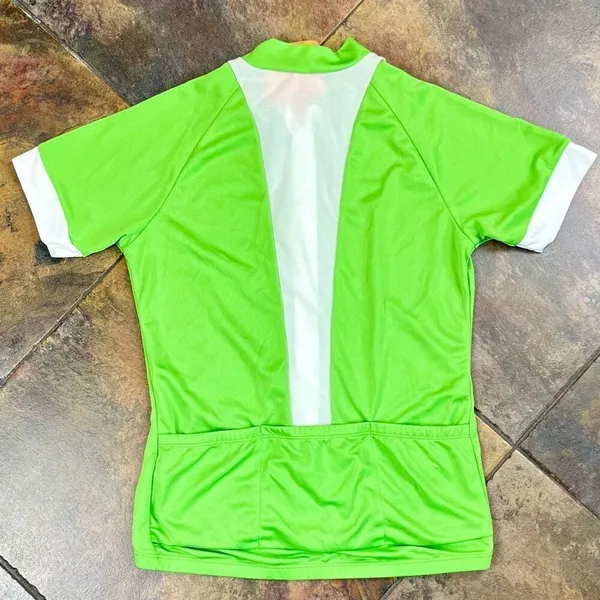 New! NWT Race Women’s Green Short Sleeve Zip Up Lightweight Jersey Large - Image 7