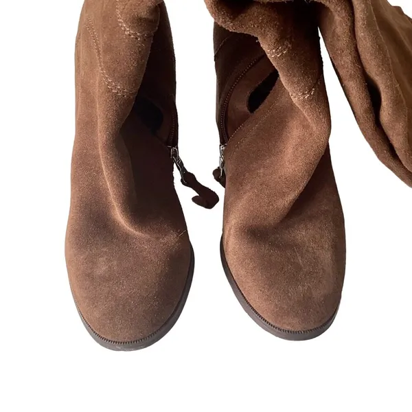 Steve Madden ~ Novela High Boots Brown ~ Suede - Image 9