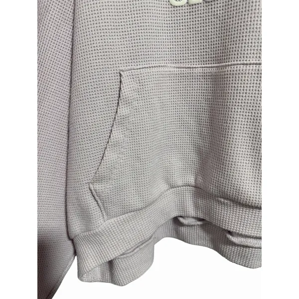 Boys Lie Waffle Weave Hooded Sweatshirt Light Purple‎ Size Os - Image 7