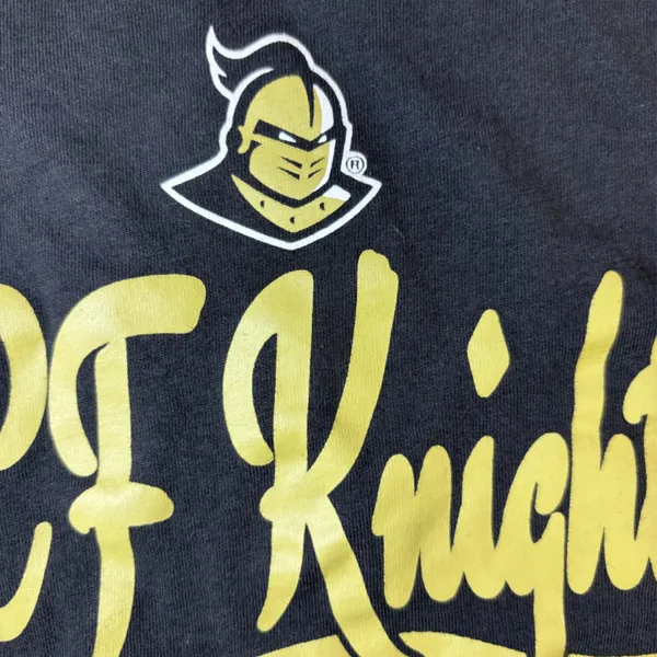 UCF Knights Black and Yellow Crop Top - Image 7