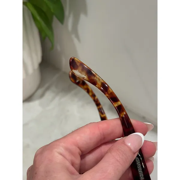 Carrera Sunglasses y2K Brown Tortoise Wrap Around CA Sporty Bivocal Reader - Image 9