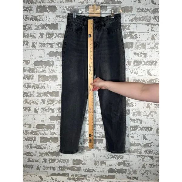 American Eagle | women black denim mom jean - Image 6