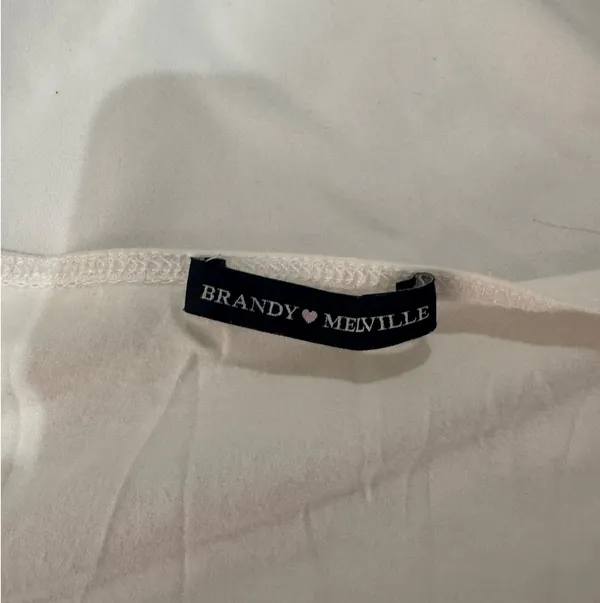 Brandy Melville Top White - Image 3