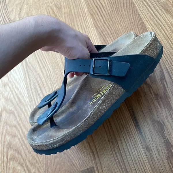 Black Birkenstock Gizeh sandals Size 38 - Image 15