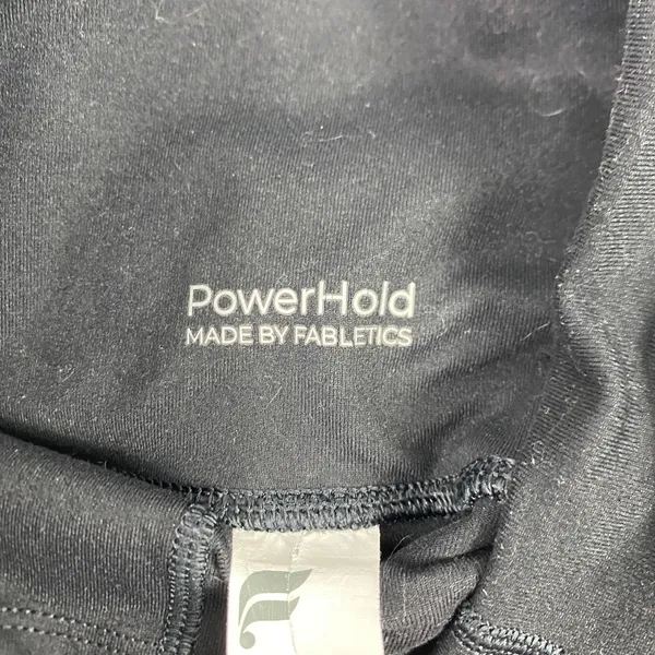 Fabletics Shorts Womens XXS‎ Black PowerHold High Rise Pocket Biker Compression - Image 5