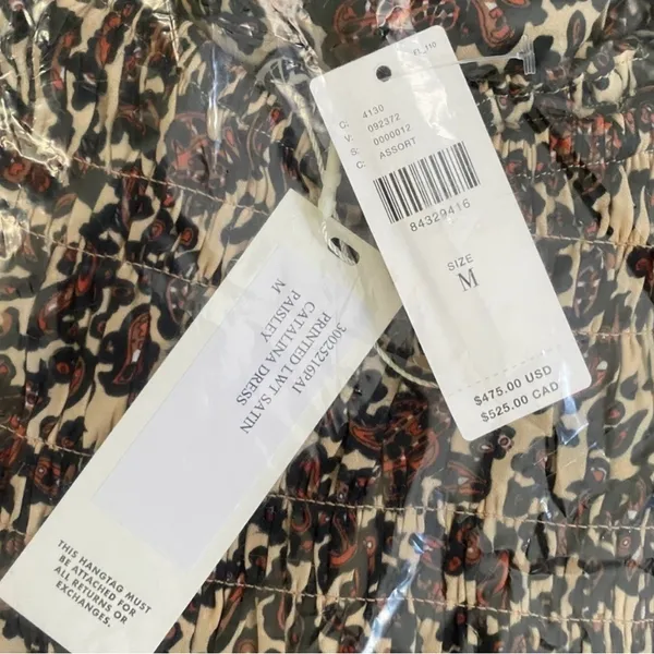 Ciao Lucia Catalina‎ Square Neck Tiered Maxi Dress Medium NWOT - Image 11