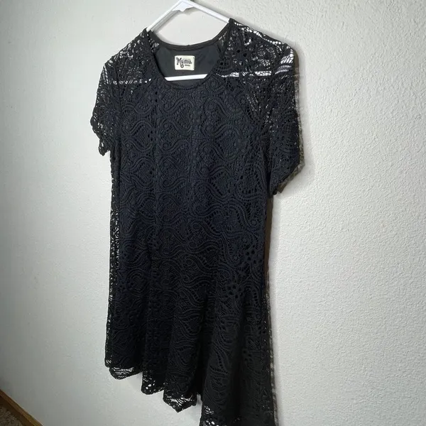 Show Me Your‎ MuMu Black Nick's Babydoll Dress - Image 9