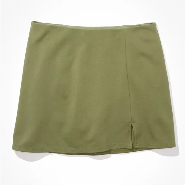 American Eagle It Knit Skort in Olive Moss Size Medium New with tag - Image 4