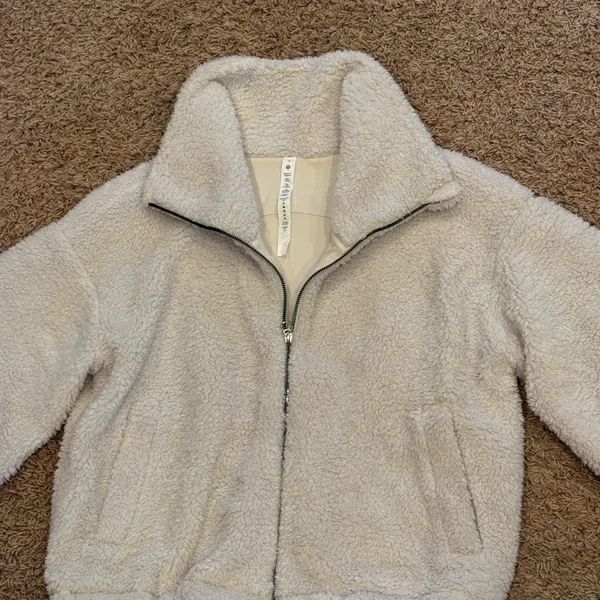 lululemon athletica Cream Teddy Jacket - Image 2