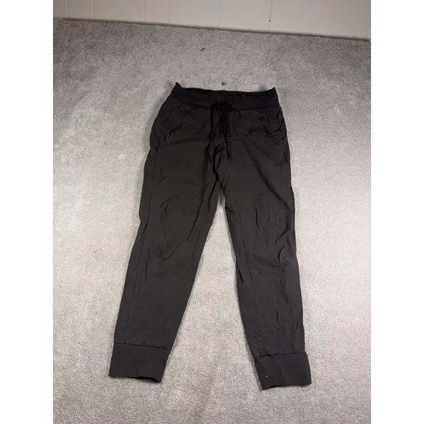 athleta Trekkie Mid Rise Legacy Jogger 4 Gray Ripstop - Image 3