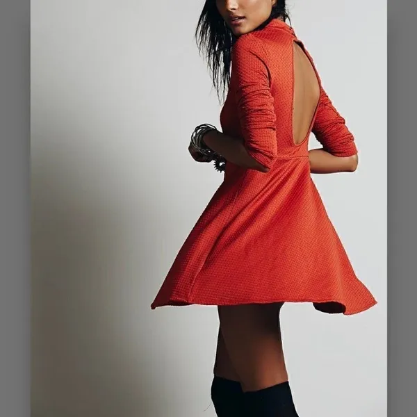 Free People Flirt N Flare Dress Medium - Image 9