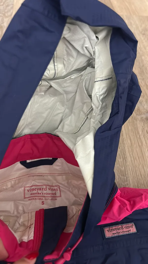 Vineyard Vines Quarter-Zip Rain Jacket - Image 3