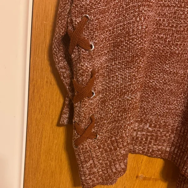 Blu Pepper Marled Brown Cardigan - Image 5