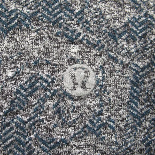 Lululemon Define Jacket Brushed Alberta Lake Teal Rose Herringbone Sz 2 - Image 8