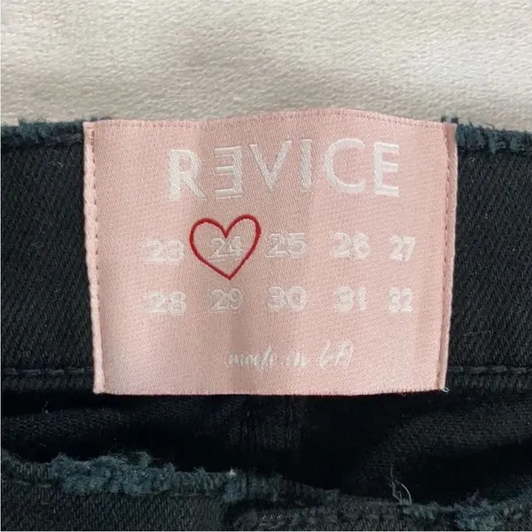 Revice Black Button Fly Jeans - Image 6