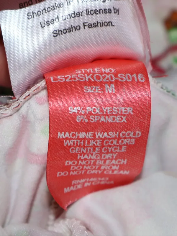 Strawberry Shortcake Skort M Pink - Image 4