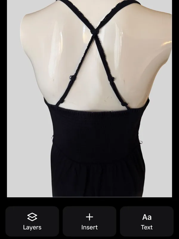 American Eagle Outfitters Navy Lace-Detail Dress - Image 5