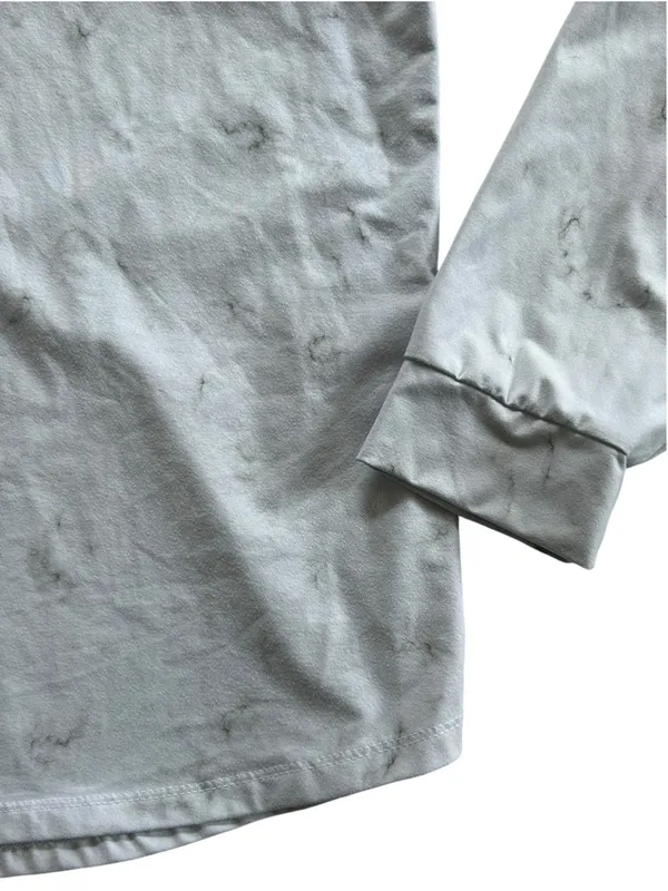 Bad Birdie Marble Quarter Zip Pullover Jacket women’s L Golf Tennis Sporty - Image 8