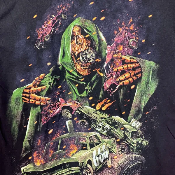 Victim Of My Own Demise by Global Threat T-Shirt Medium - Image 2