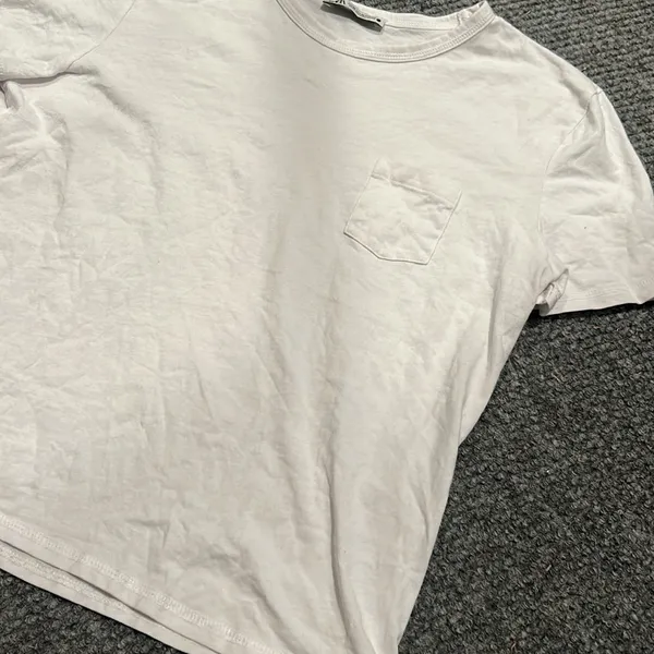 Zara White Baby‎ Tee - Image 2