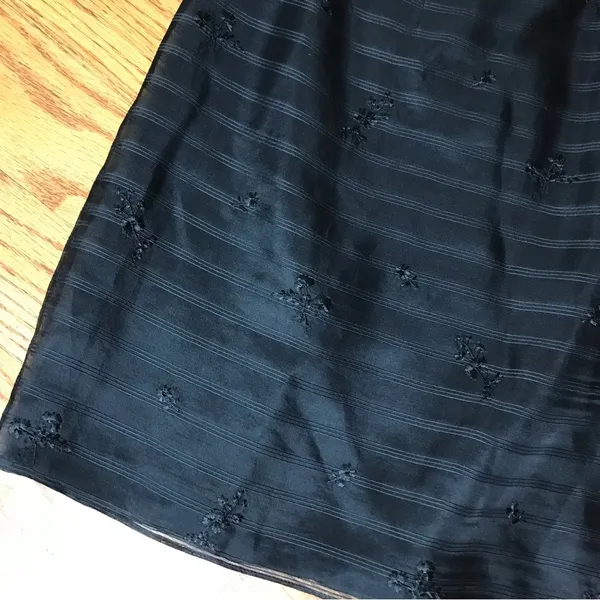 Vintage Ann Taylor Black Silk Dress - Image 2