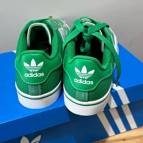 Adidas‎ Campus ADV Green Suede Gum Sole Sneakers NIB 8.5 - Image 5
