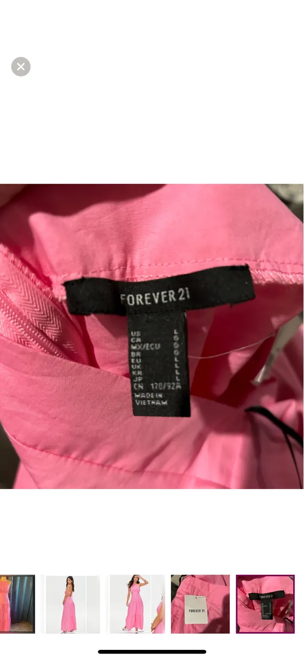 Forever 21 Pink Maxi Dress - Image 3