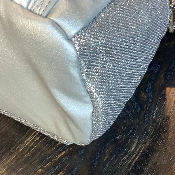 Disney Mickey Mouse Silver Glitter Backpack NWT - Image 6
