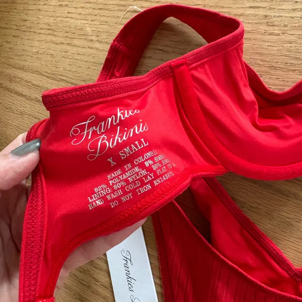 Frankie’s bikinis red set - Image 5