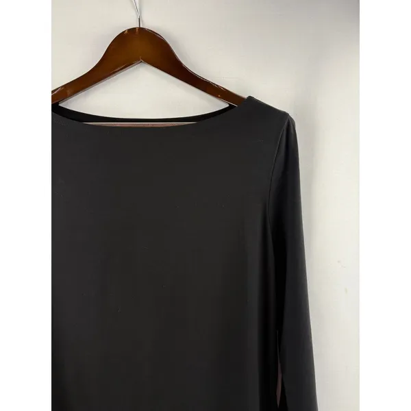 Women’s Ann Taylor Factory Large Black 3/4 Sleeve Blouse - Image 3