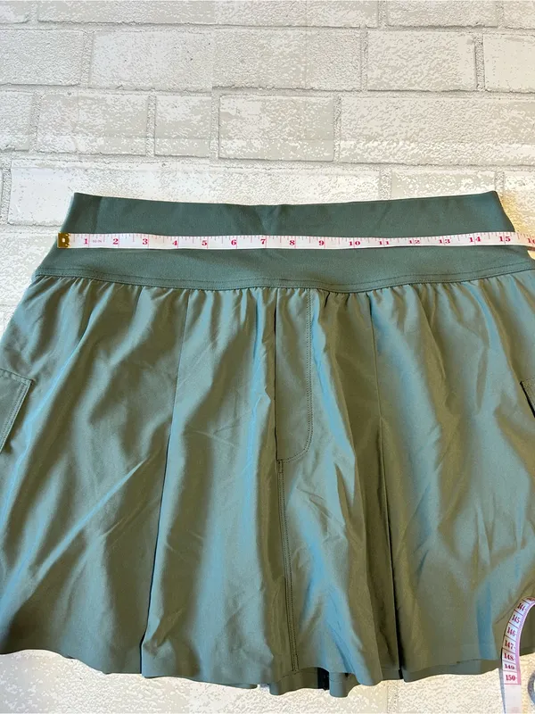 Offline Active Green mini Skort with pockets Golf Tennis size large - Image 4