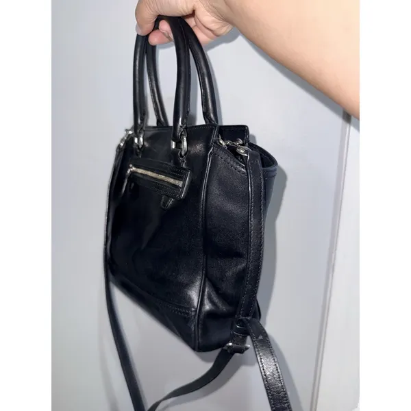 COACH Legacy Leather Mini Tanner Black Crossbody Tote Bag 48894 1‎ - Image 6
