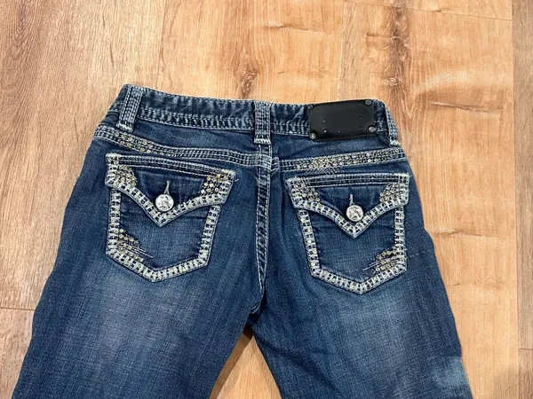 Rock And Roll Cowgirl y2k bootcut jeans - Image 7