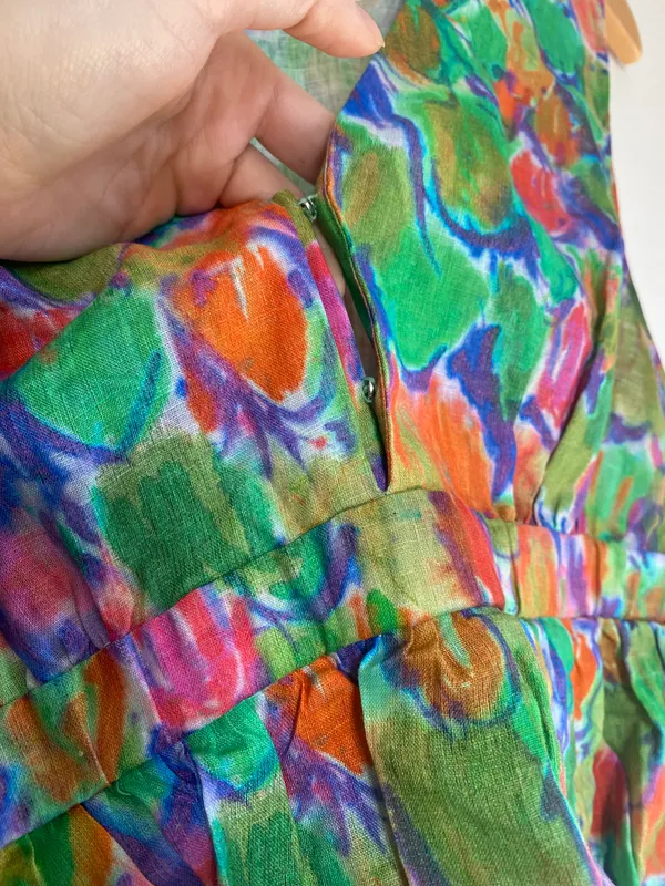 Floral Colorful Dress - Image 5