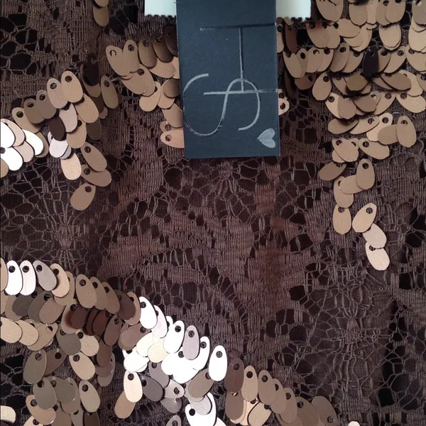 FINAL MARKDOWN Ladies' NWT HeartSoul Overlace Sequined Top (L) - Image 5