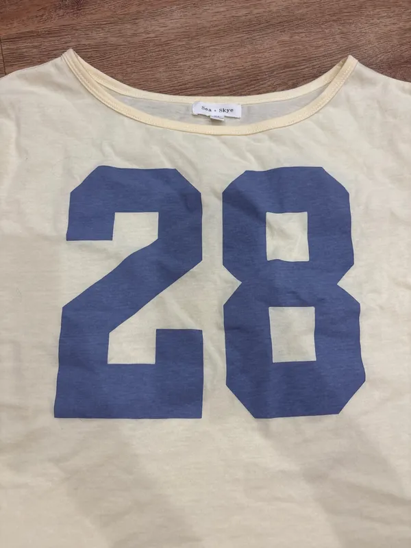 Yellow 28 graphic tee - Image 2