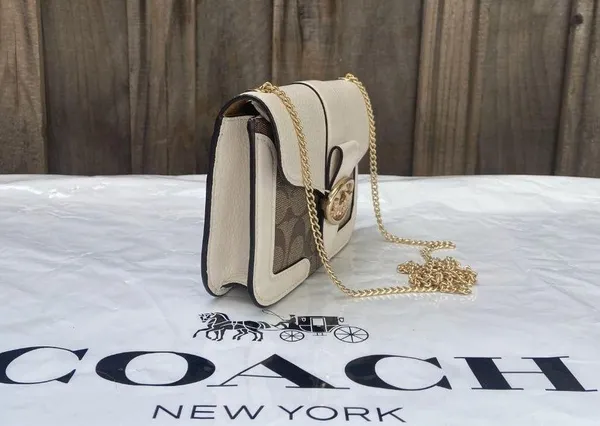 Coach Georgie Crossbody In Signature Canvas 7287 - Image 2