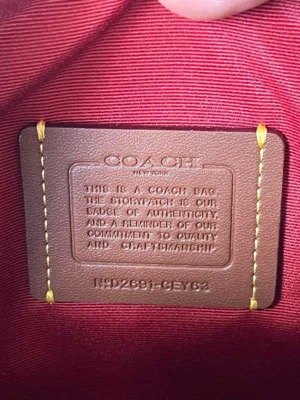 Coach Mini Rowan Crossbody Bag - Image 10