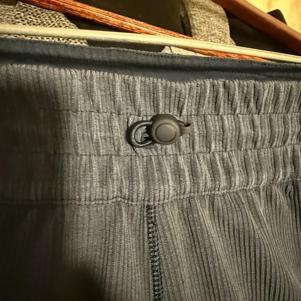 Lululemon Ribbed Softstreme Mid-Rise Wide-Leg Cropped Pant 25" True Navy - Image 8
