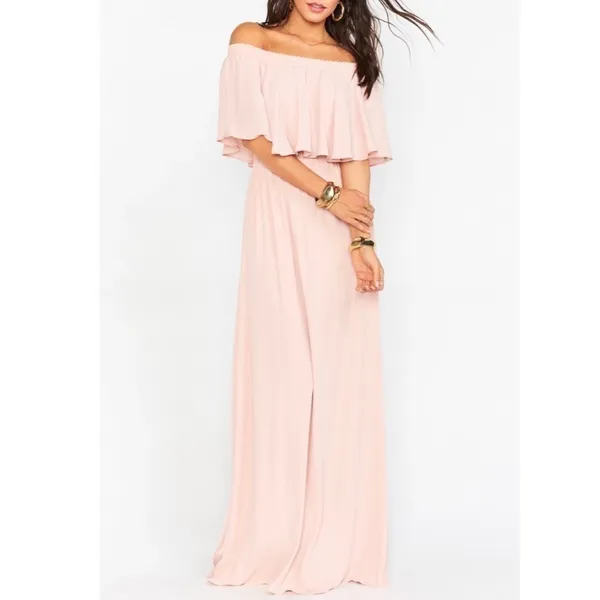 NWOT SHOW ME YOUR MUMU SMYM Hacienda Maxi Dress Dusty Blush XXL - Image 2