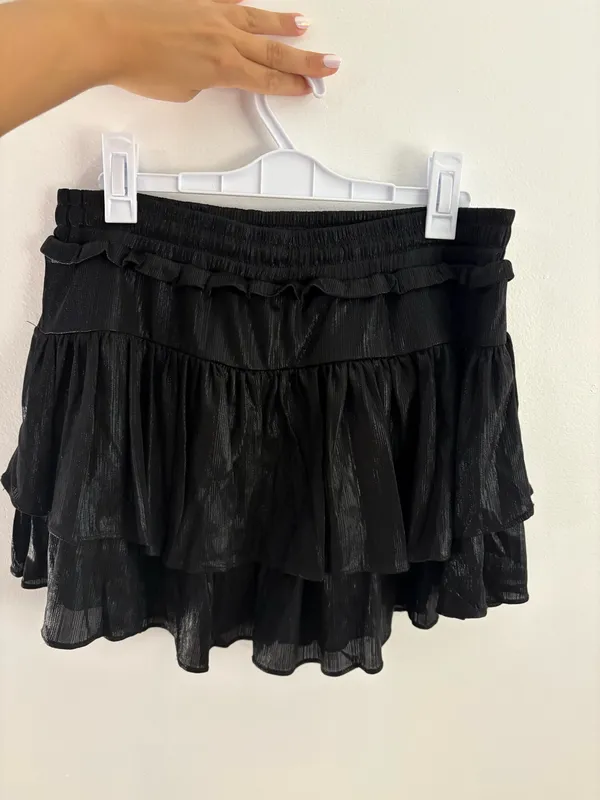 Boutique shiny sparkly skirt Black Size M - Image 2