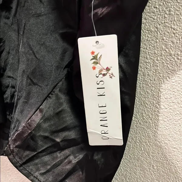 Orange Kiss Black Camisole Top Size 2X - Image 4