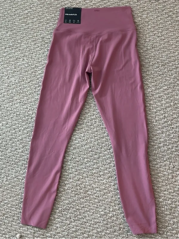 Abercrombie & Fitch Mauve Pink Leggings & Sports Bra Set - Image 7