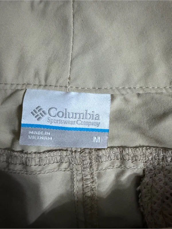 Columbia Tan High-Waist Outdoor Shorts med - Image 3