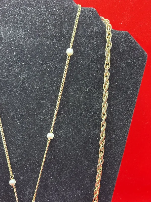 Fashion Jewelry Layered Teardrop Pendant Necklace - Image 7
