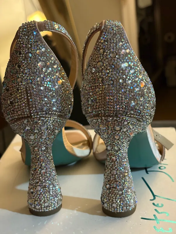 Betsey Johnson Dani Rhinestone Heels - Image 4